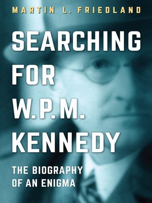 cover image of Searching for W.P.M. Kennedy